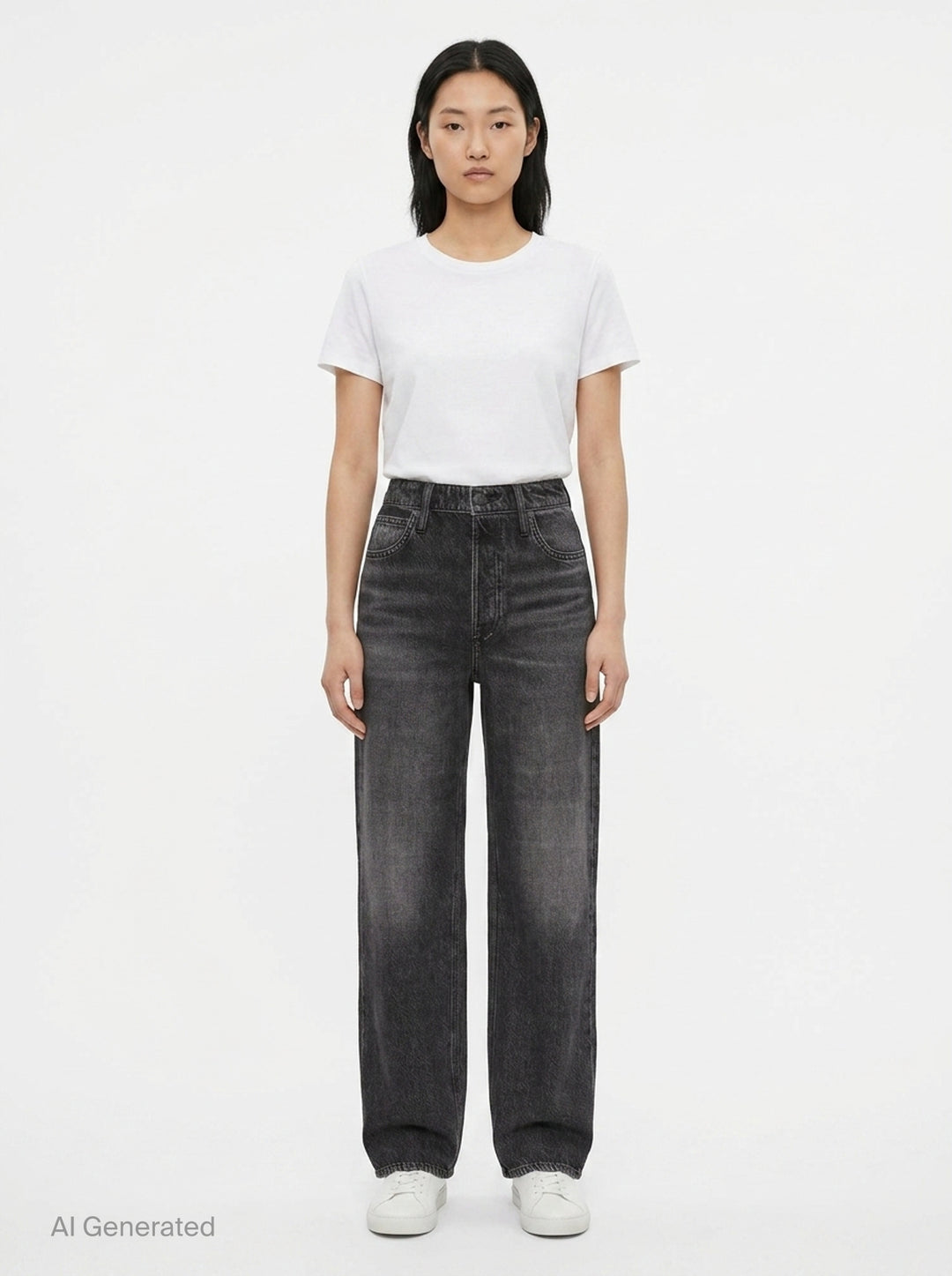 Miramar Wide Leg Jeans | rag & bone | Club21 - front