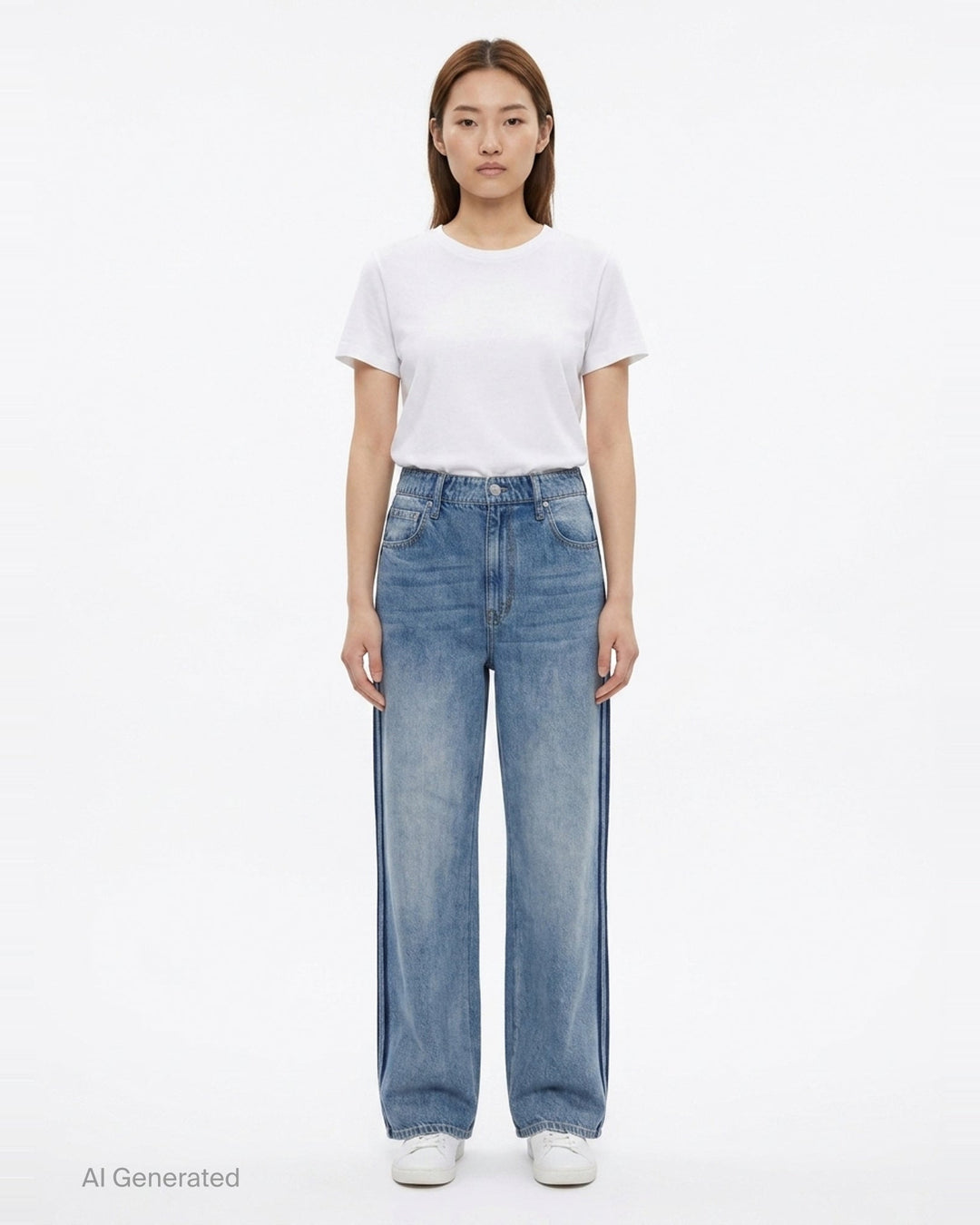 Miramar Wide Leg Jeans | rag & bone | Club21 - front