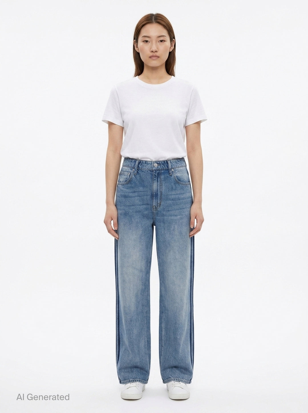 Miramar Wide Leg Jeans | rag & bone | Club21 - front