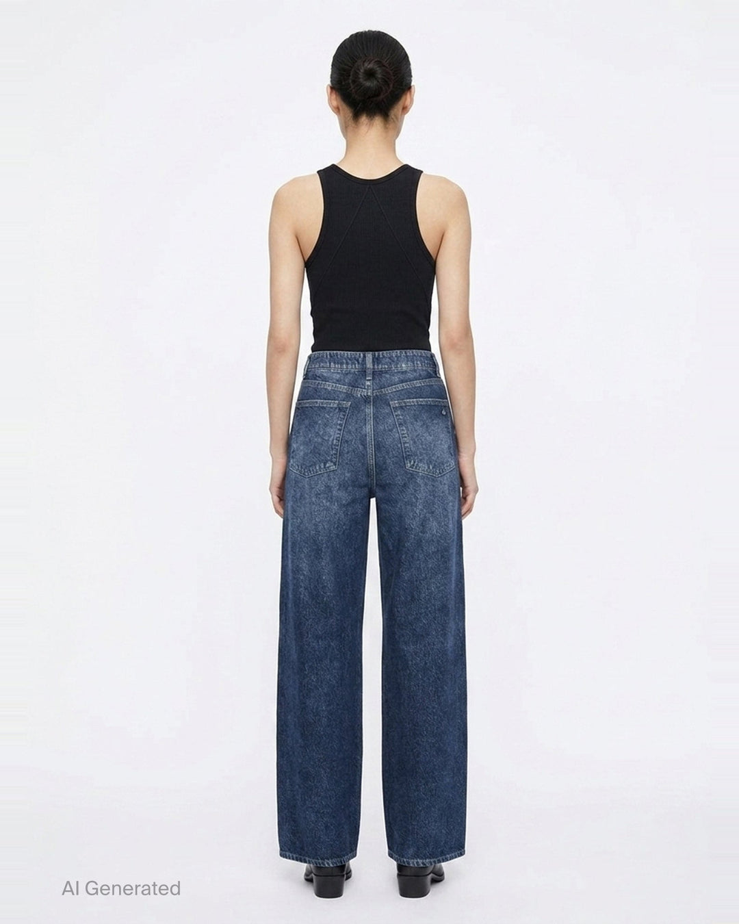 Miramar Wide Leg Jeans | rag & bone | Club21 - back