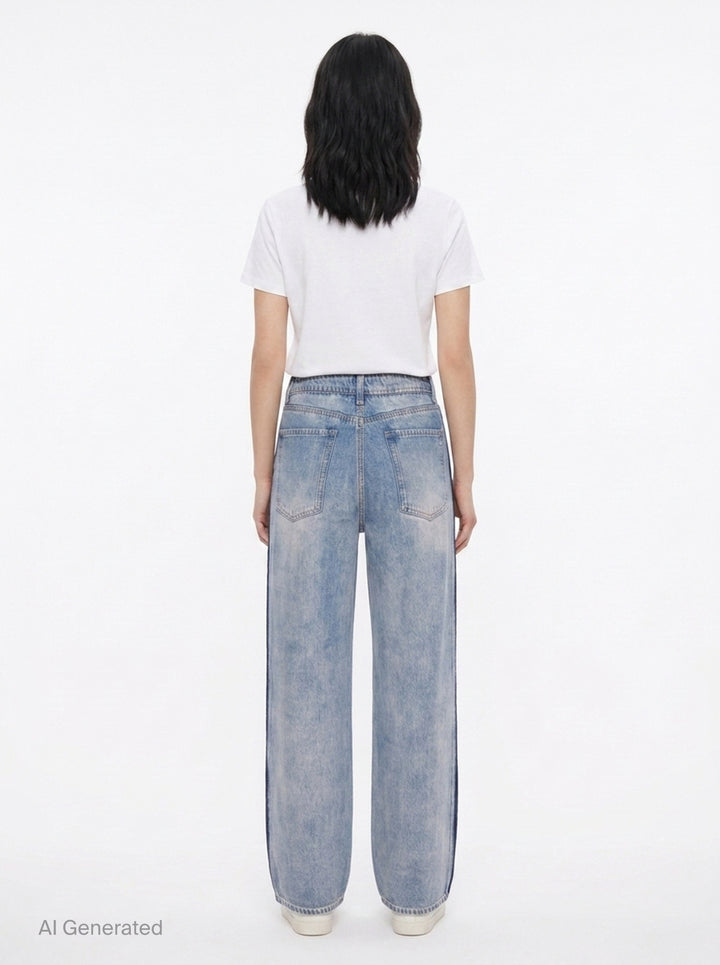 Miramar Wide Leg Jeans | rag & bone | Club21 - back