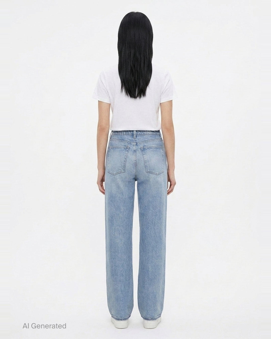 Miramar Wide Leg Pull-On Jeans | rag & bone | Club21 - back