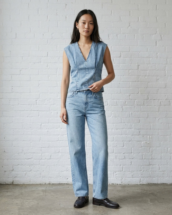 Miramar Wide Leg Pull-On Jeans | rag & bone | Club21 - lifestyle