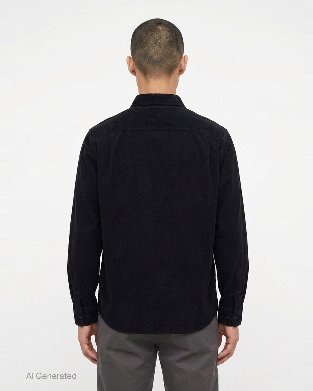 Relaxed Long Sleeve Corduroy Shirt | rag & bone | Club21 - back
