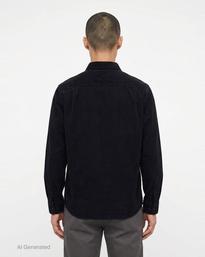 Relaxed Long Sleeve Corduroy Shirt | rag & bone | Club21 - back