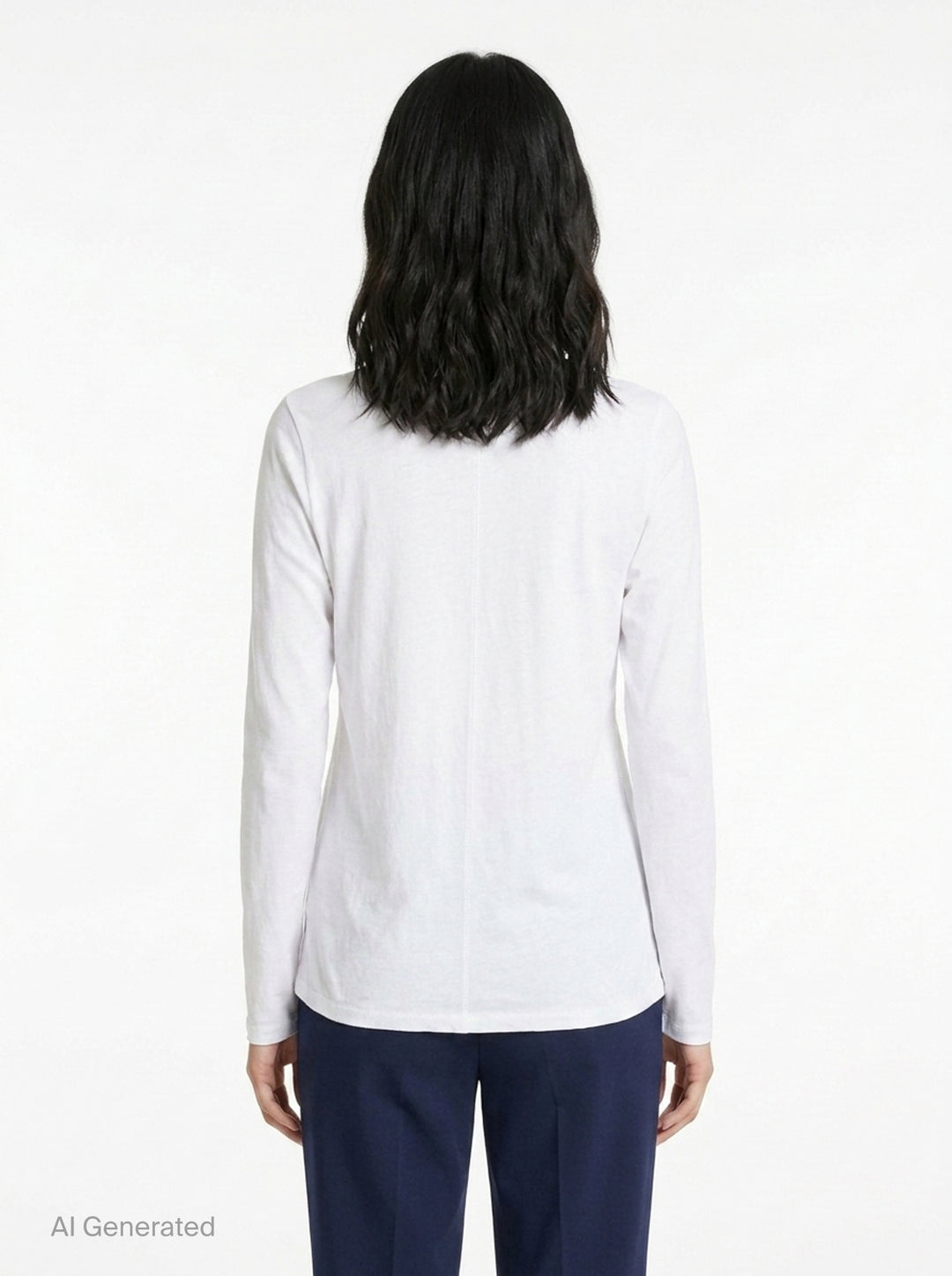 Slub Long Sleeve Tee | rag & bone | Club21 - back