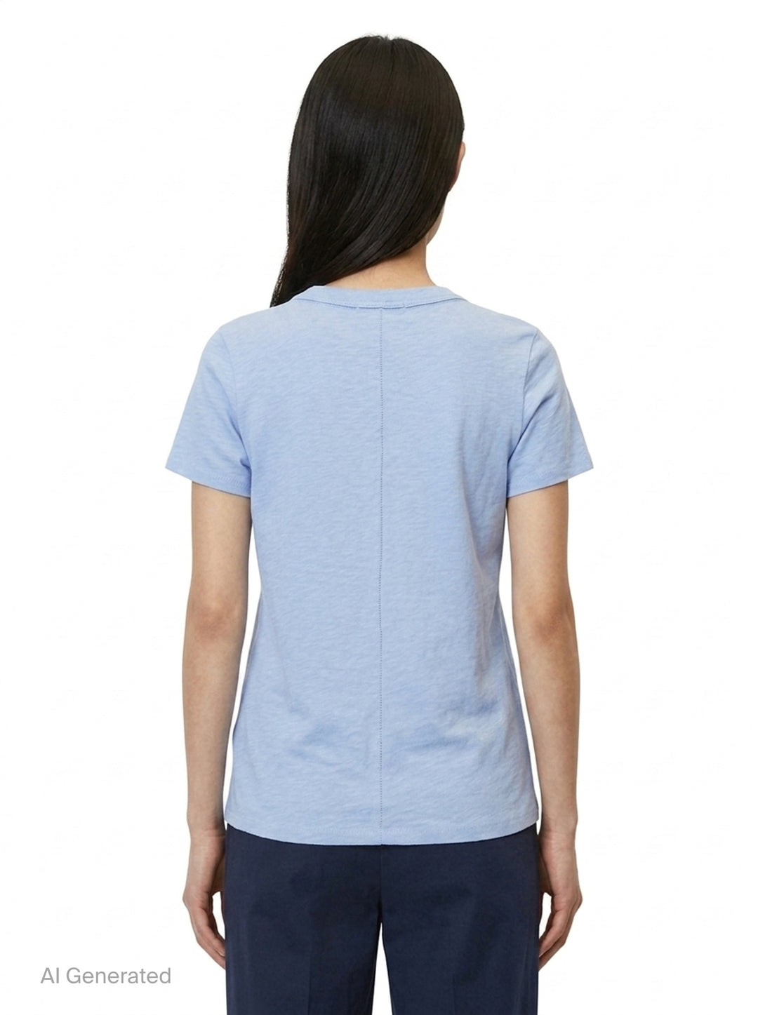 Slub V-Neck Tee | rag & bone | Club21 - back
