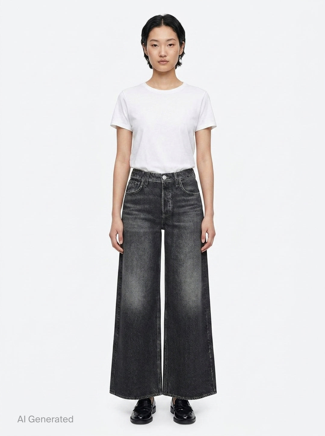 Sofie Wide Leg Jeans | rag & bone | Club21 - front