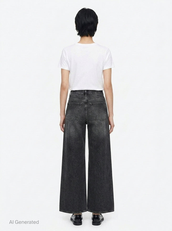 Sofie Wide Leg Jeans | rag & bone | Club21 - back