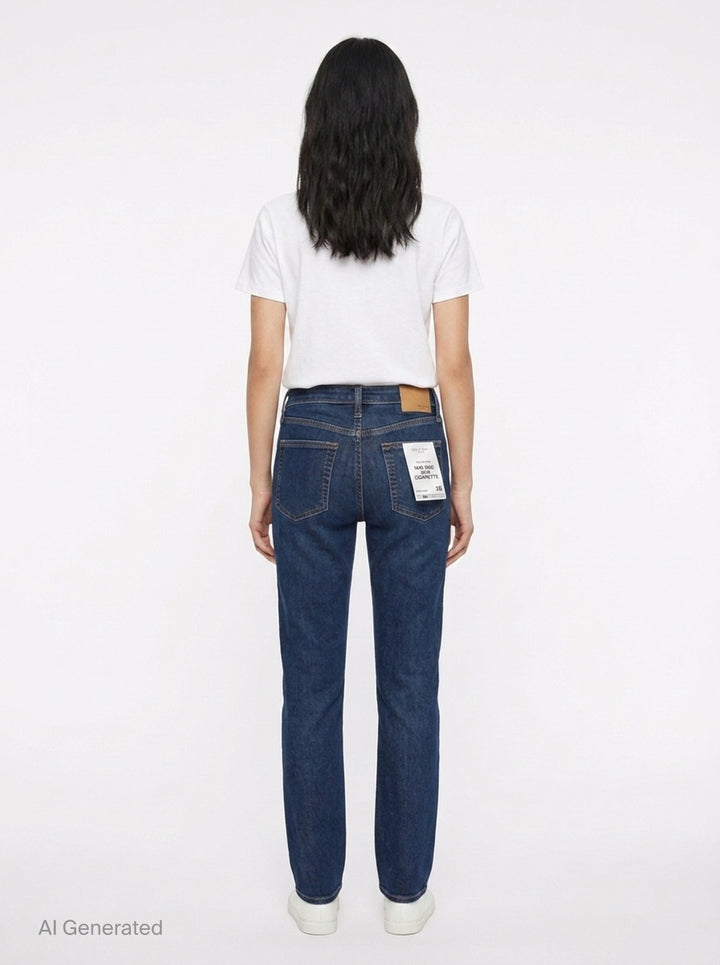 Sutton Slim Cigarette Jeans | rag & bone | Club21 - back