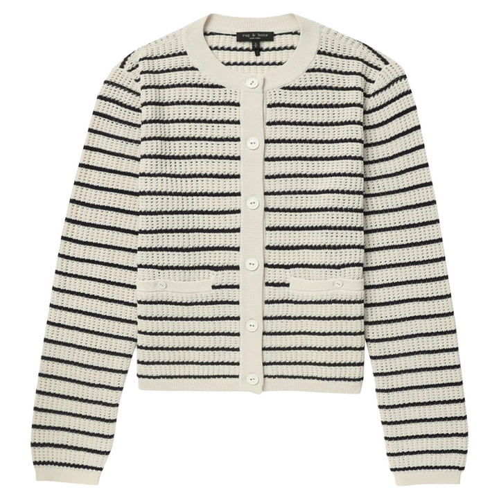 Viola Stripe Cardigan