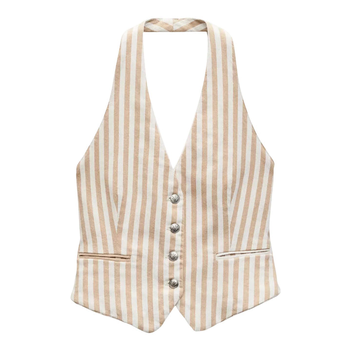 Club21 - rag & bone - Ethel Vest - VESTS - Stripes
