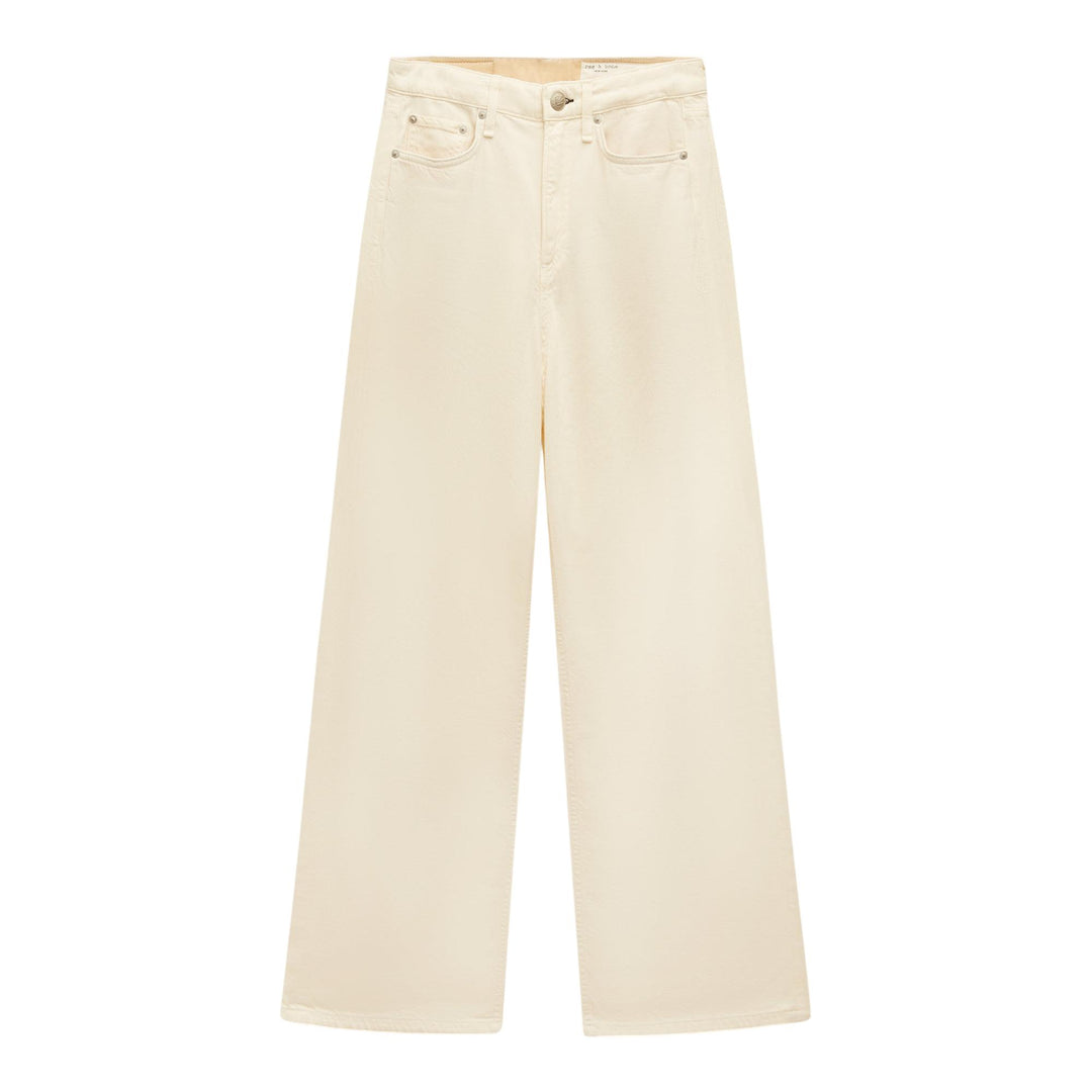 Club21 - rag & bone - Featherweight Logan Wide Leg Jeans - JEANS - Off-White