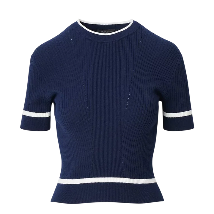 Kassy Rib Short Sleeve