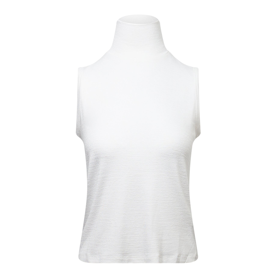Knit Turtleneck Tank