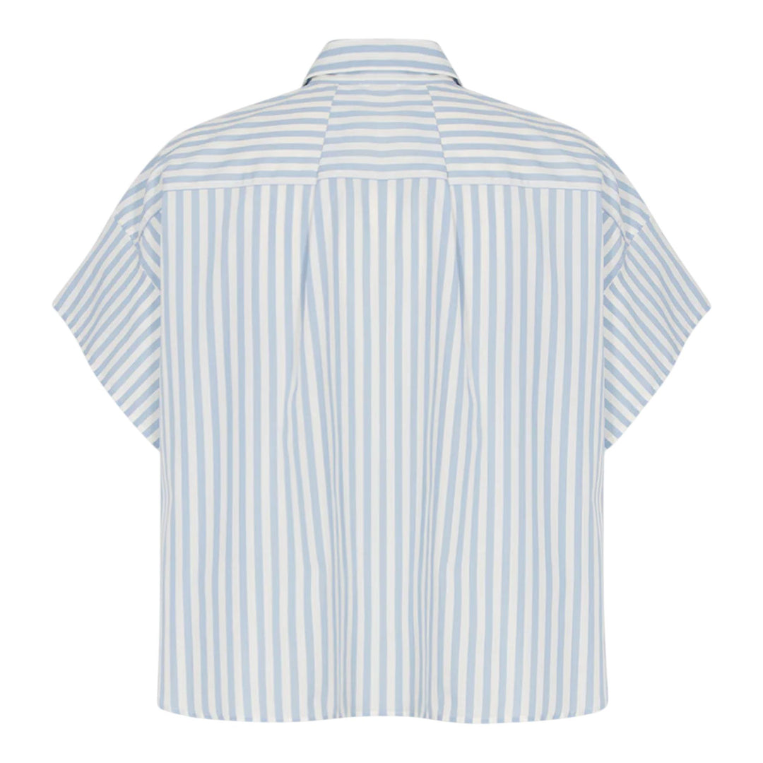 Club21 - rag & bone - Martha Stripe Poplin Shirt - WOVEN TOPS - Stripes