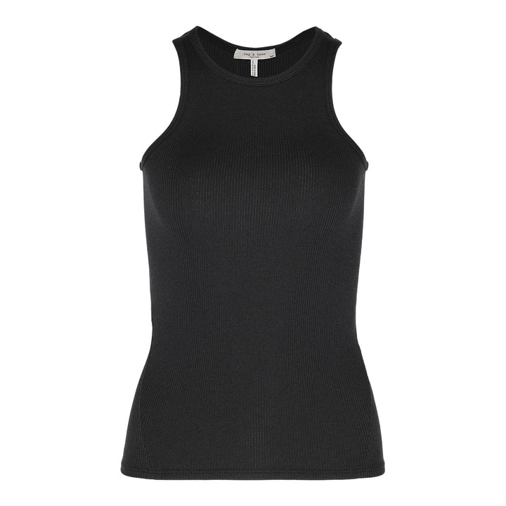 Club21 - rag & bone - The Essential Rib Tank - TANK TOPS - Black