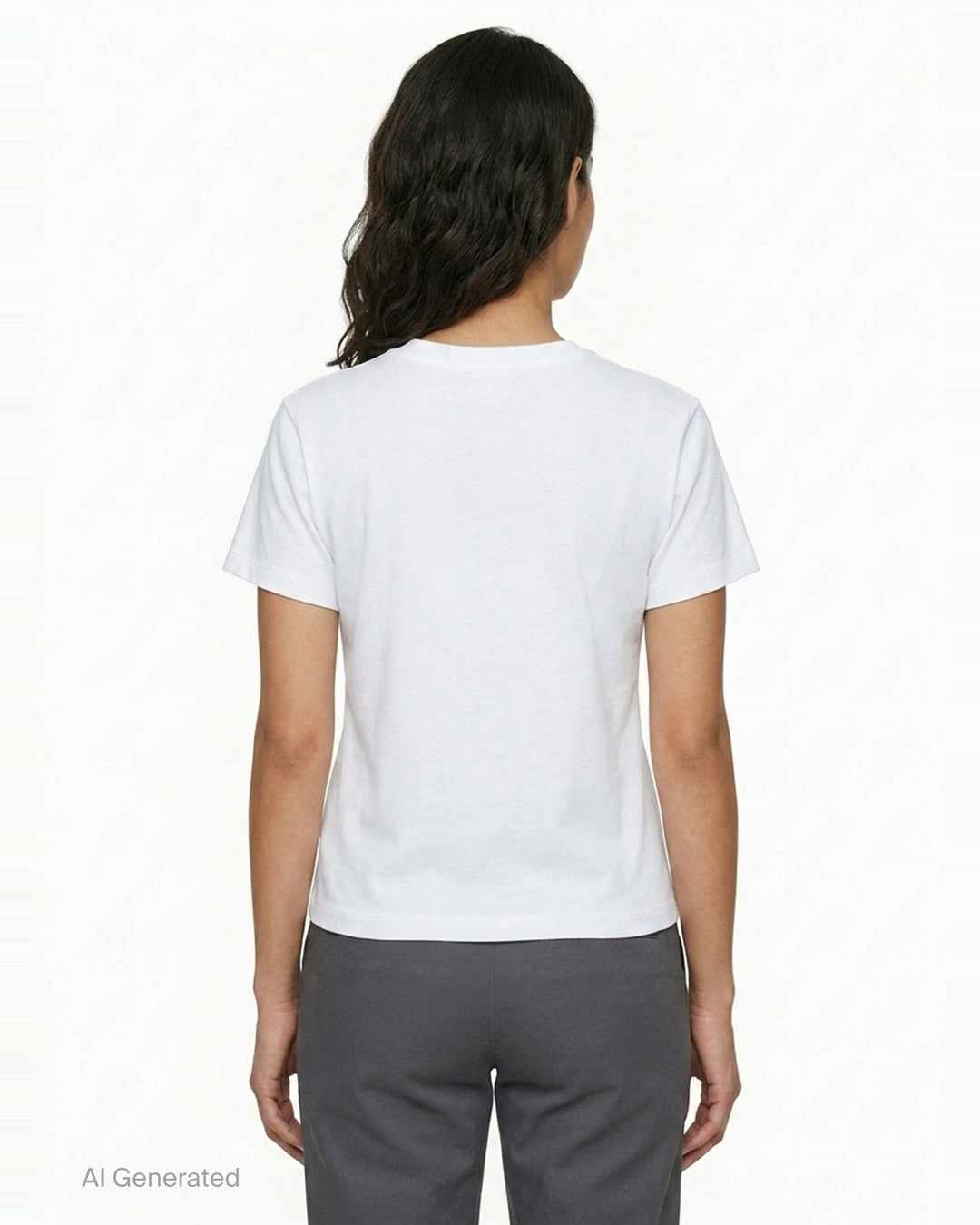 Backward Shoulder Slit Shirring Tee | RE;CODE | Club21 - back
