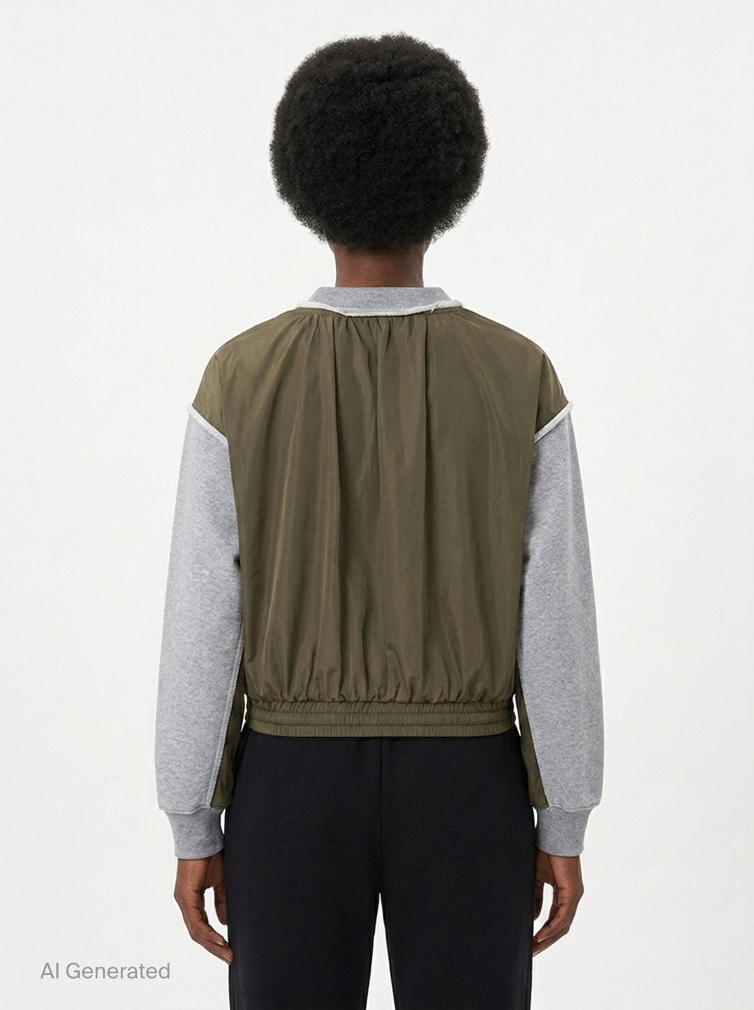 Trouser Detail Sweatshirt | Re;Code | Club21 - back