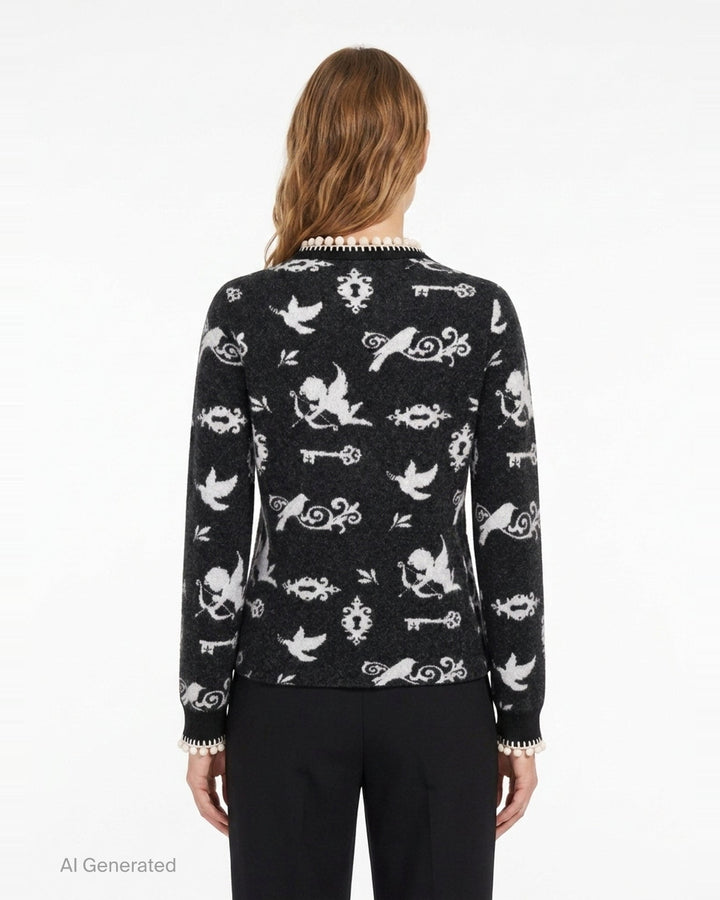 Long Sleeve Knit Jumper | Renli Su | Club21 - back