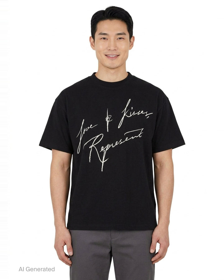 Love & Kisses Tee | Represent | Club21 - front
