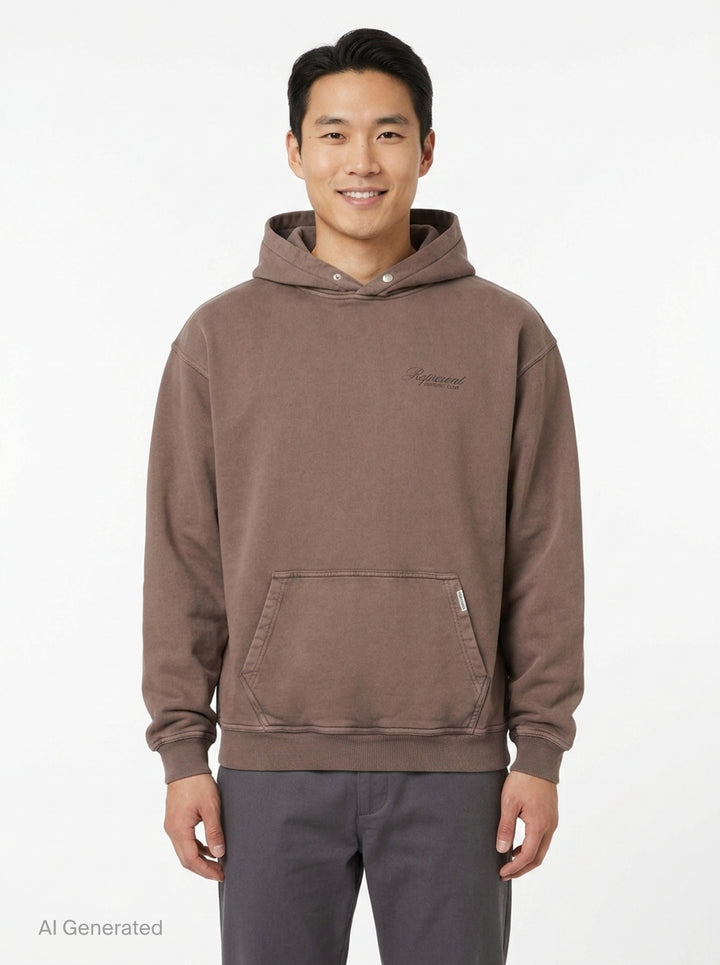 Owners Club Script Hoodie | Represent | Club21 - front