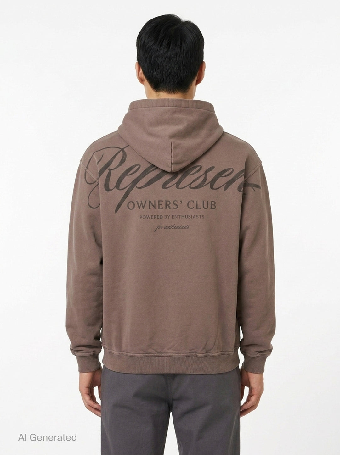 Owners Club Script Hoodie | Represent | Club21 - back