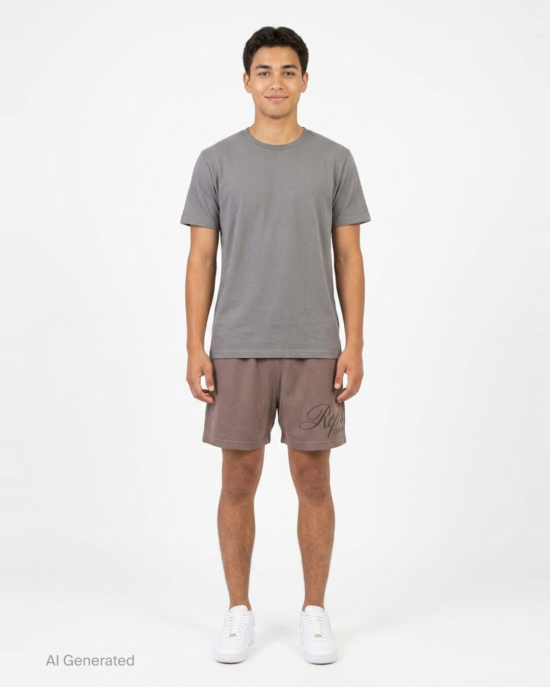 Owners Club Script Mesh Shorts | Represent | Club21 - front
