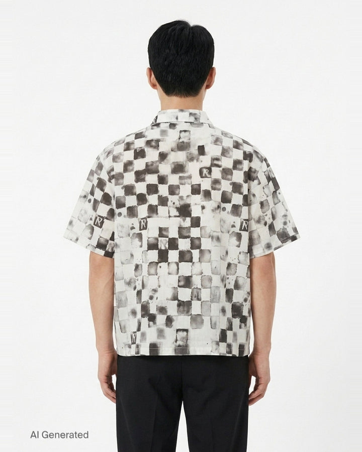 Pool Side Short Sleeve Shirt | Represent | Club21 - back