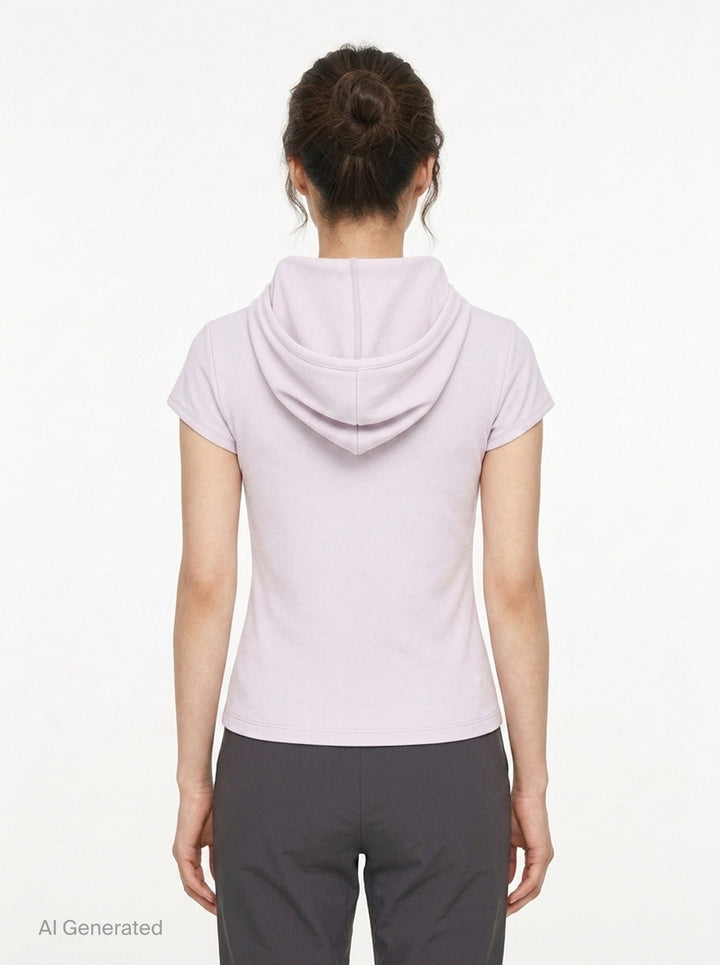 Cap Sleeve Hoodie | Rest&Recreation | Club21 - back