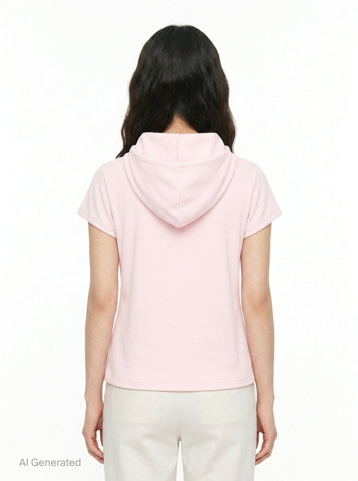 Cap Sleeve Hoodie | Rest&Recreation | Club21 - back