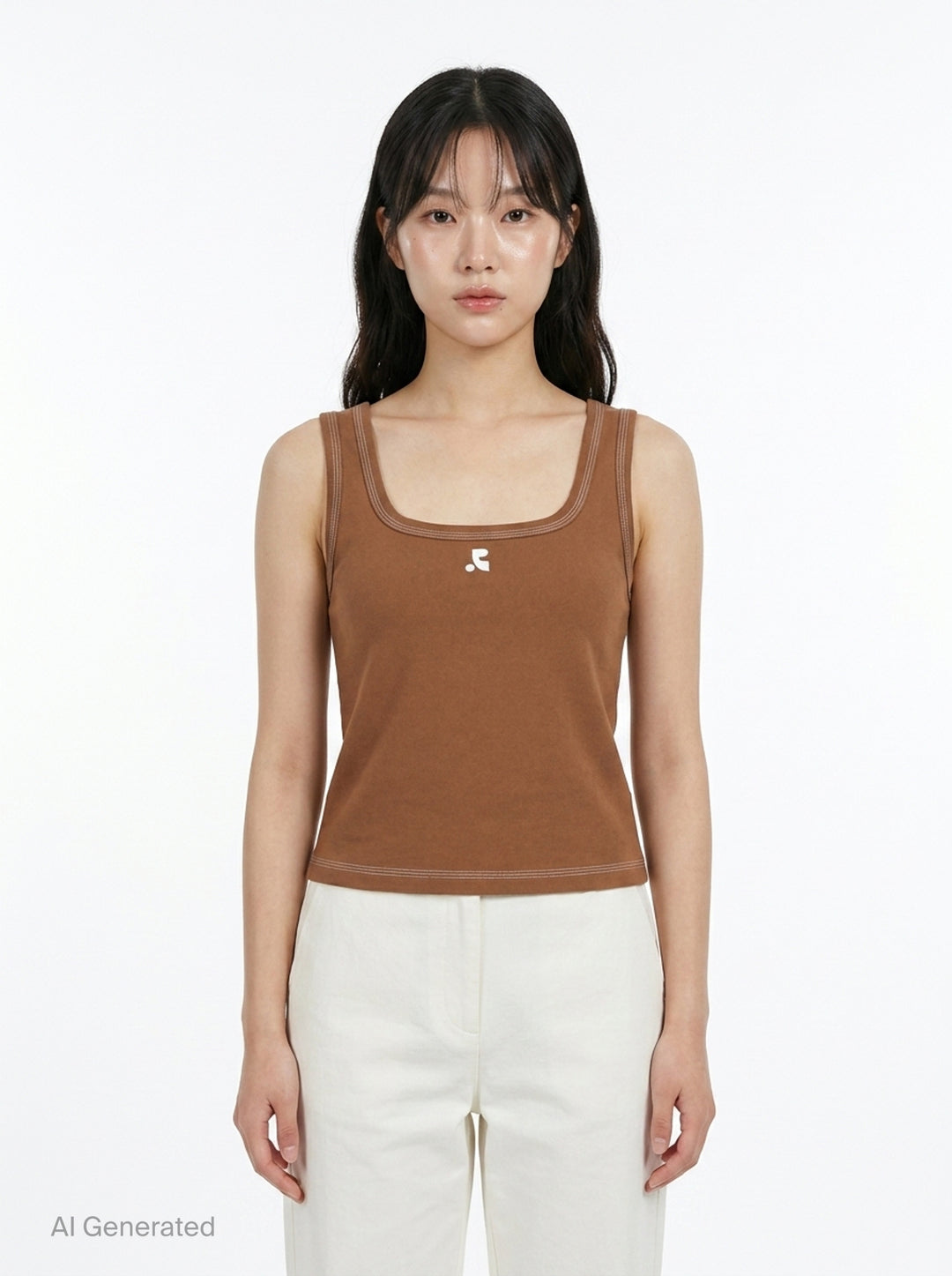 Coloration Stitch Sleeveless Tank | Rest & Recreation | Club21 - front
