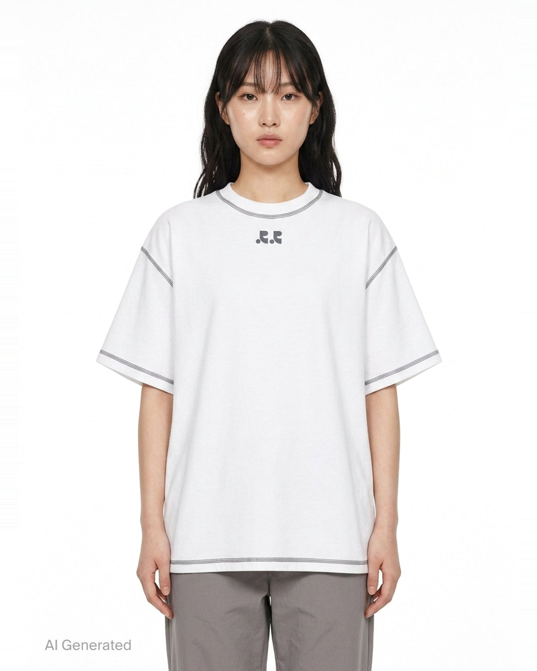 Double Logo Tee | Rest&Recreation | Club21 - front