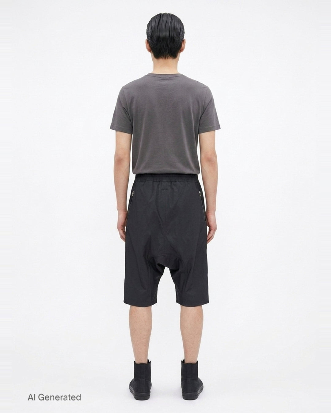 Basket Swingers Heavy Poplin Shorts | Rick Owens | Club21 - back