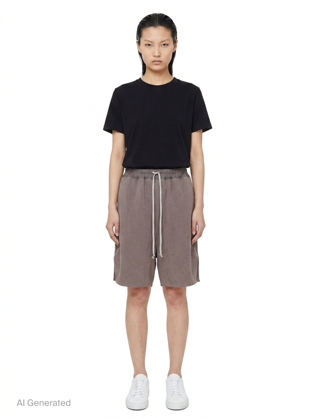 Boxers Double Cotton Jersey Shorts | Rick Owens | Club21 - front