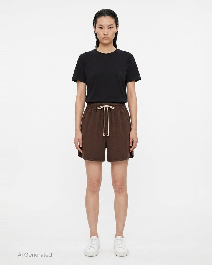 Boxers Feather Nappa Shorts | Rick Owens | Club21 - front