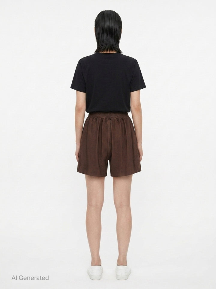 Boxers Feather Nappa Shorts | Rick Owens | Club21 - back