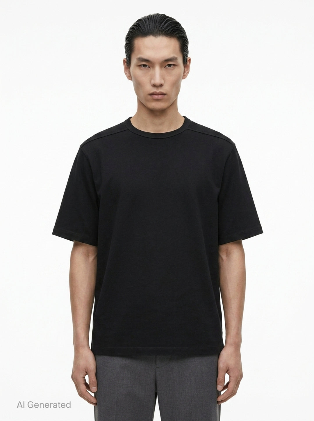 Brad Classic Cotton Jersey Tee | Rick Owens | Club21 - front