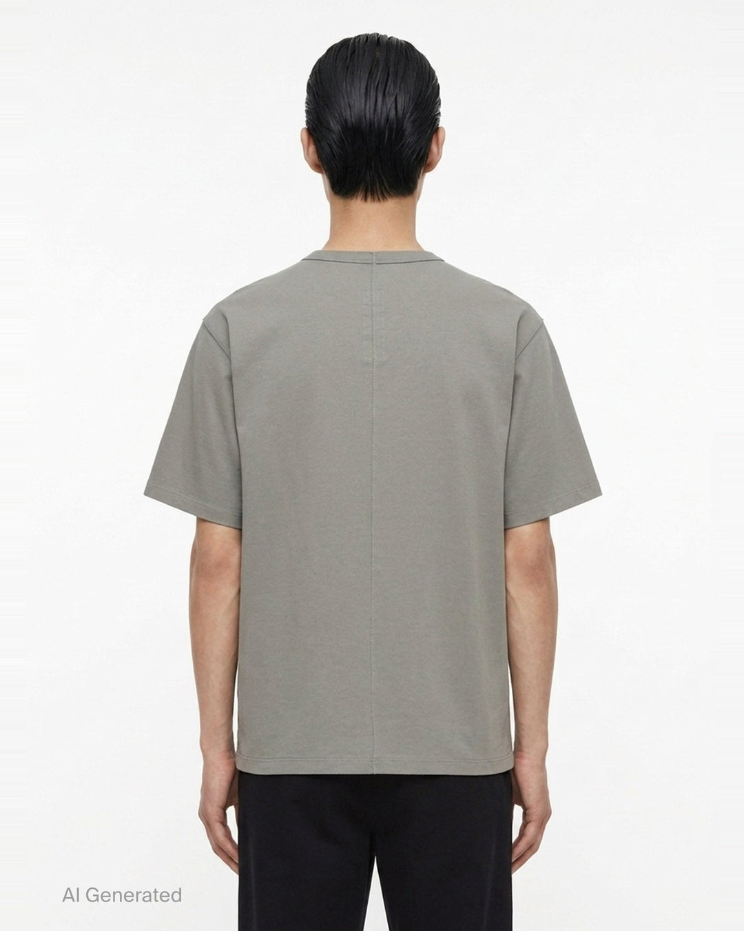 Brad Classic Cotton Jersey Tee | Rick Owens | Club21 - back