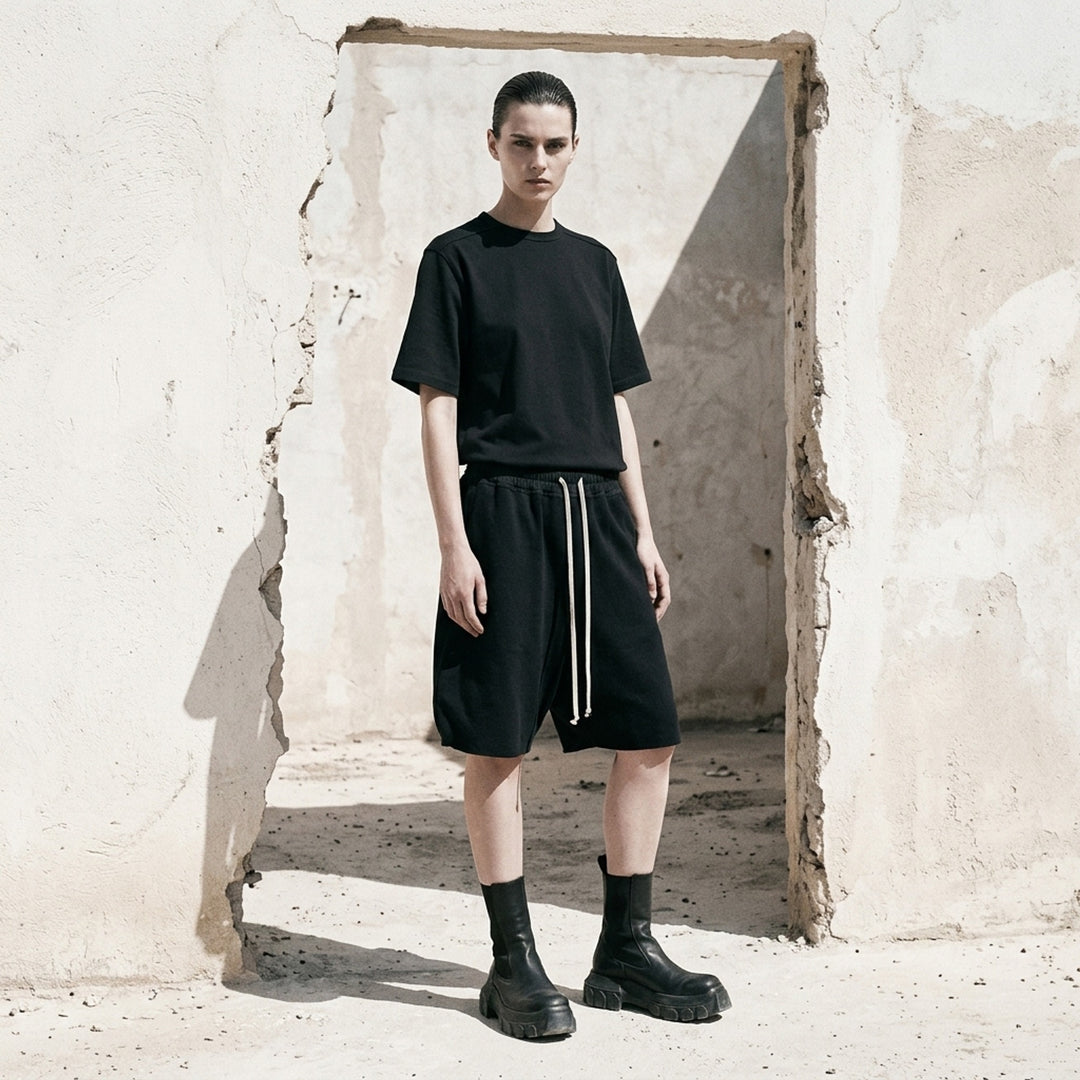 Brad Classic Cotton Jersey Tee | Rick Owens | Club21 - lifestyle