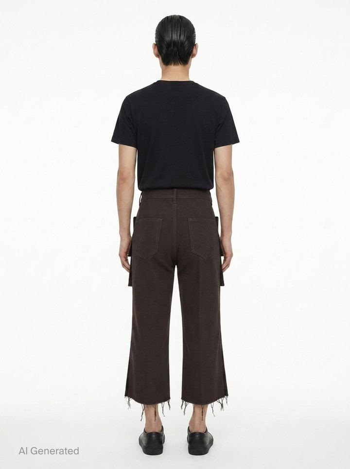 Cargo Bolan Cutoff Pants | Rick Owens | Club21 - back