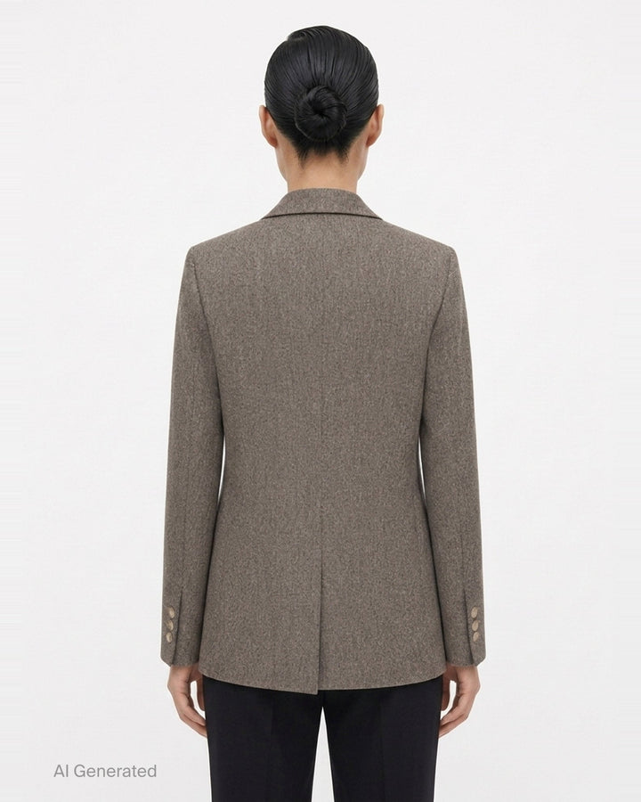 Concordian Bishu Wool Jacket | Rick Owens | Club21 - back