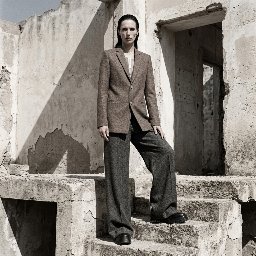 Concordian Bishu Wool Jacket | Rick Owens | Club21 - lifestyle