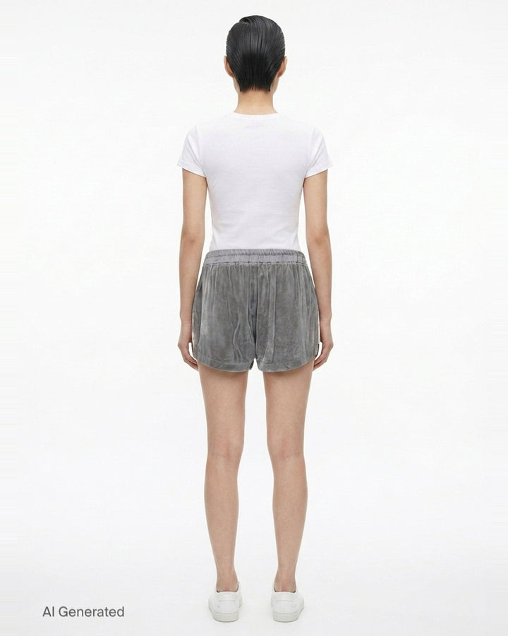 Fog Velvet Boxers Shorts | Rick Owens | Club21 - back