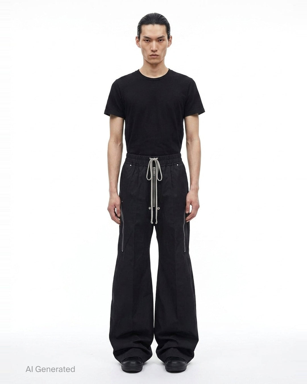 Haizer Belas Heavy Poplin Pants | Rick Owens | Club21 - front