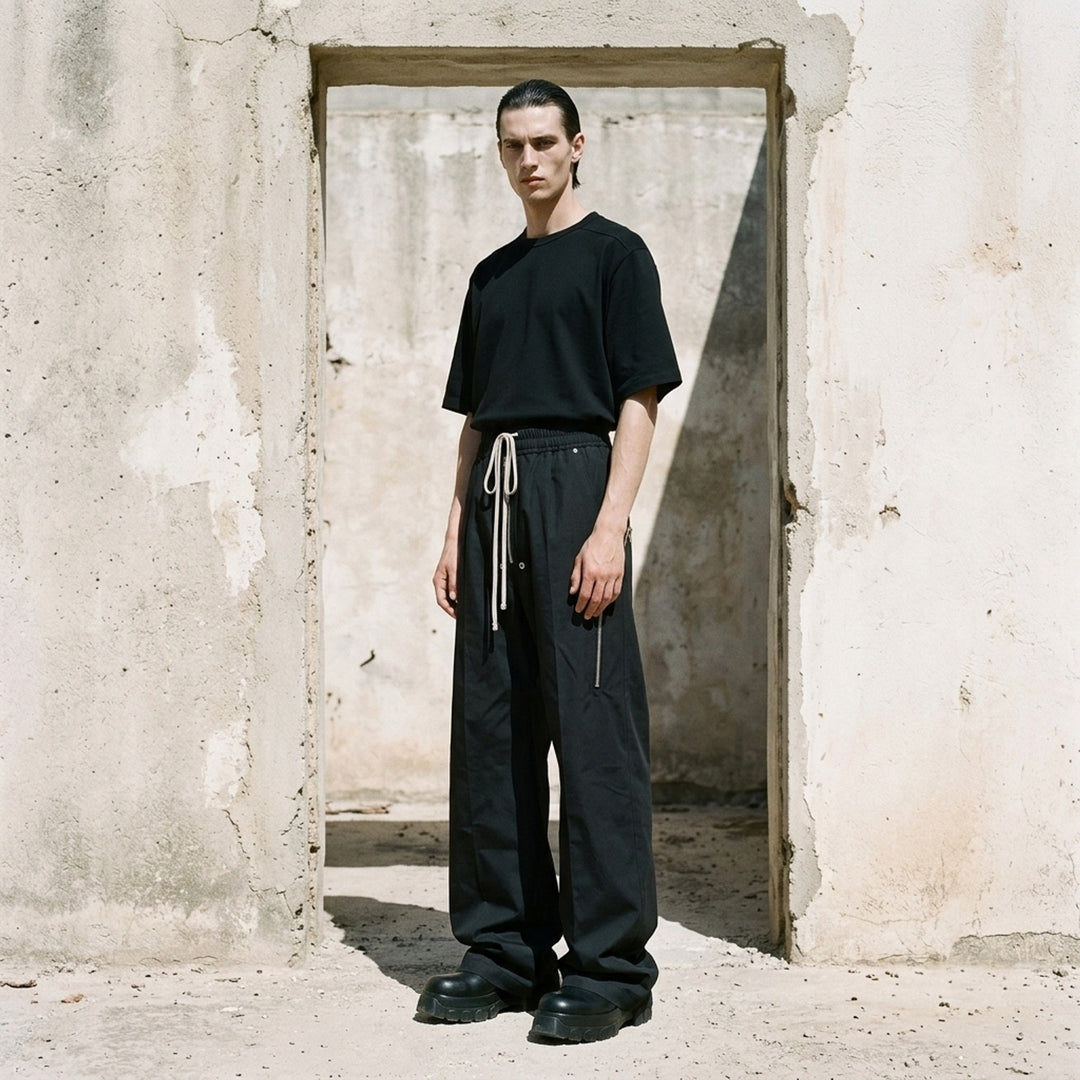 Haizer Belas Heavy Poplin Pants | Rick Owens | Club21 - lifestyle