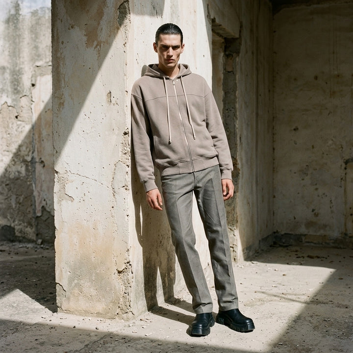 Heavy Jersey Zip Hoodie | Rick Owens | Club21 - lifestyle