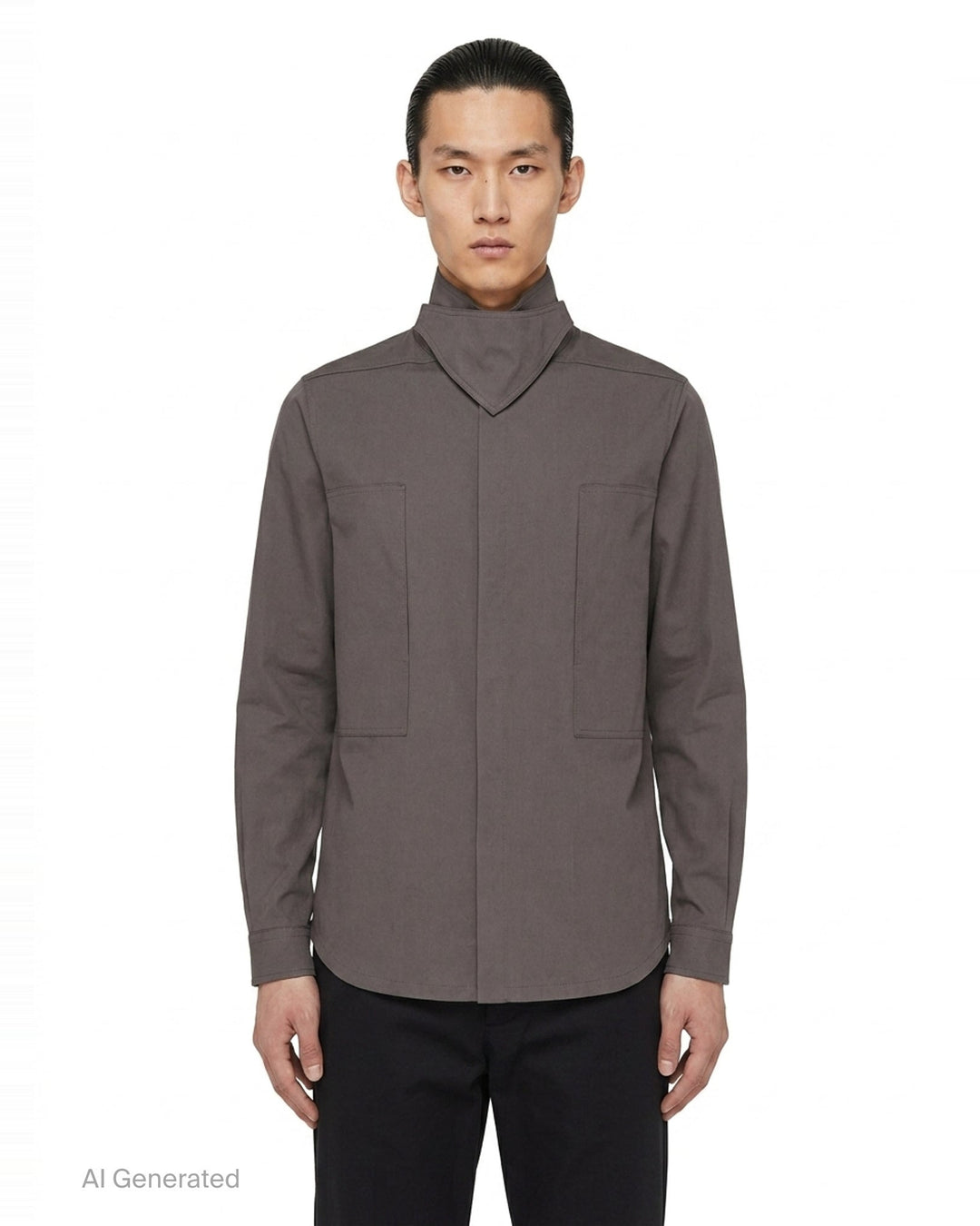 Heavy Poplin Outershirt | Rick Owens | Club21 - front
