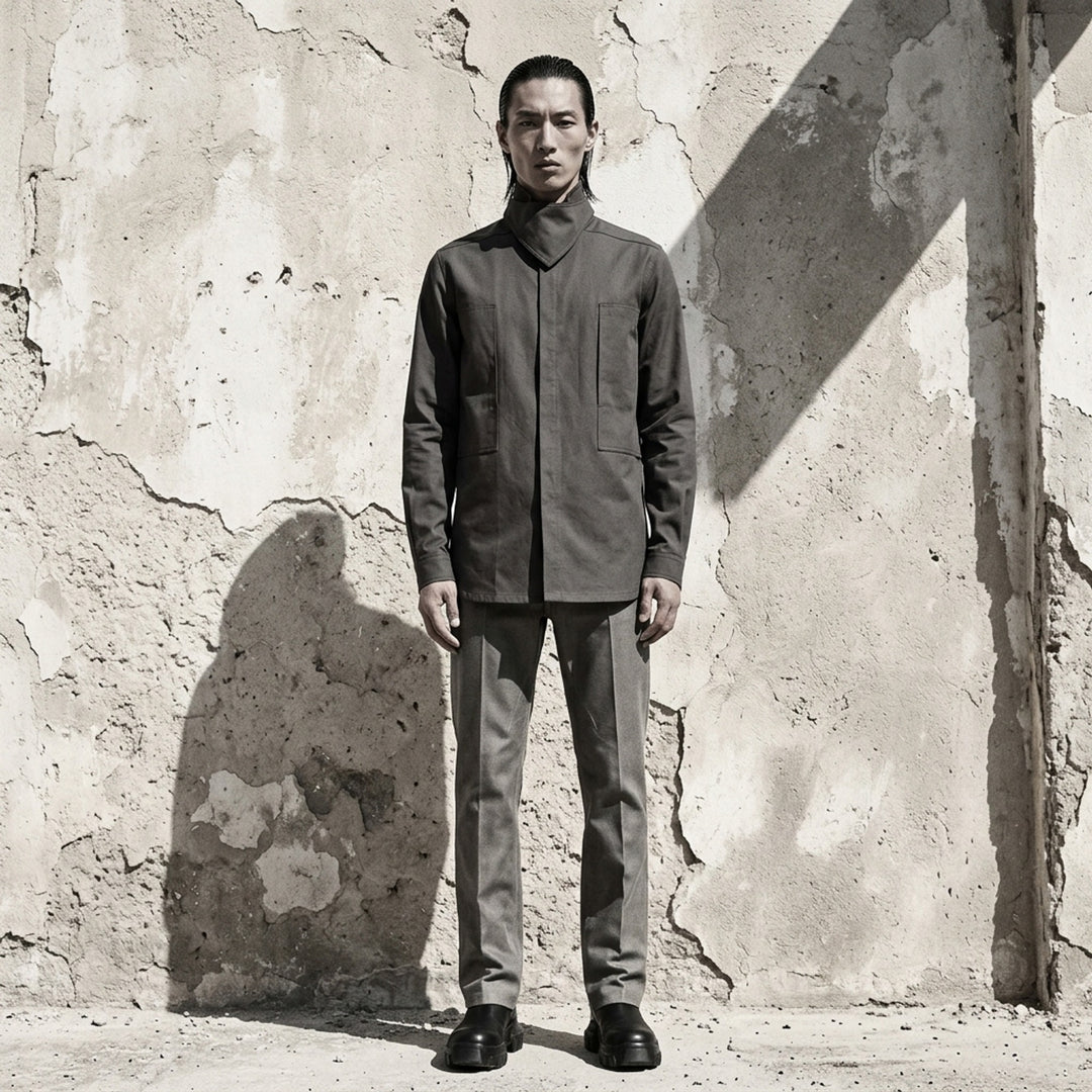 Heavy Poplin Outershirt | Rick Owens | Club21 - lifestyle