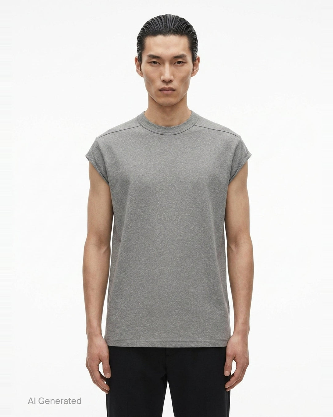 Jumbo Short Sleeve Melange Tee | Rick Owens | Club21 - front